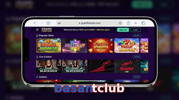 Main screen of Basantclub ios page for PK players